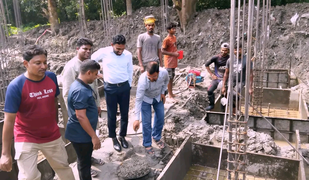 সাতক্ষীরার কালিগঞ্জের মৌতলা ইউনিয়নে ভূমি অফিসের নতুন ভবনের ভিত্তিপ্রস্তর স্থাপন