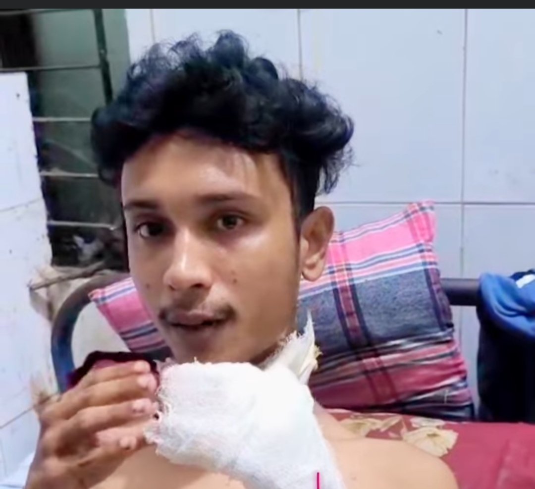 সাতক্ষীরার কালিগঞ্জে বন্ধুর ছুরিকাঘাতে কিশোর আহত,অভিযুক্ত শরিফুল পলাতক