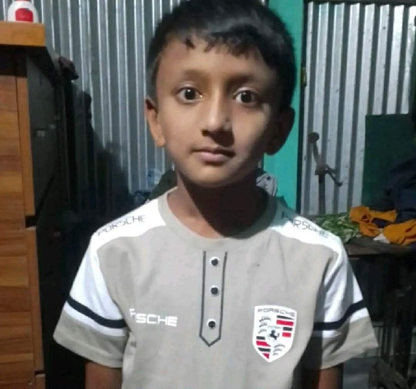 নলিনের ছোট্ট সাদি নিখোঁজ সন্ধান চায় পরিবার এলাকাজুড়ে উদ্বেগ