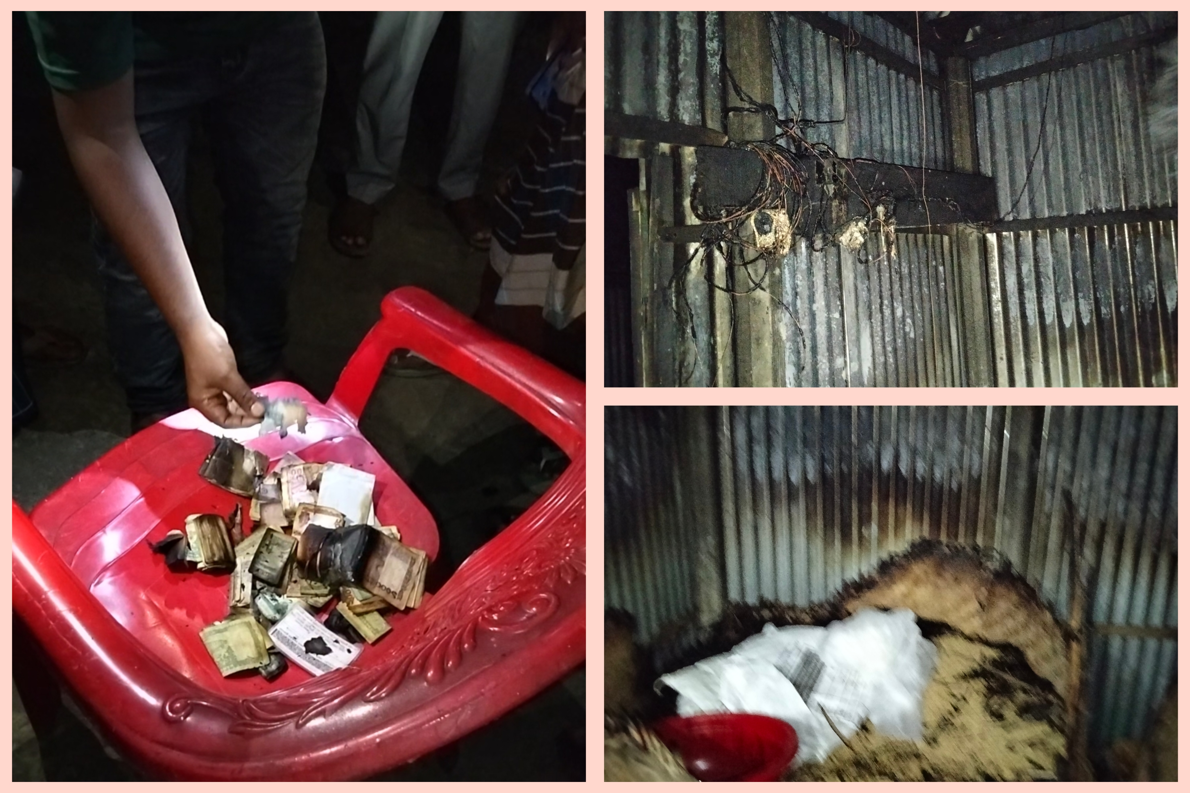 বেড়াডাকুরি পশ্চিমপাড়ায় কৃষক আব্দুল কদ্দুসের বাড়িতে ভয়াবহ অগ্নিকাণ্ড: নগদ টাকাসহ সহায়-সম্পদ পুড়ে ছাই, নিঃস্ব প্রতিবন্ধী সন্তানদের পরিবার।