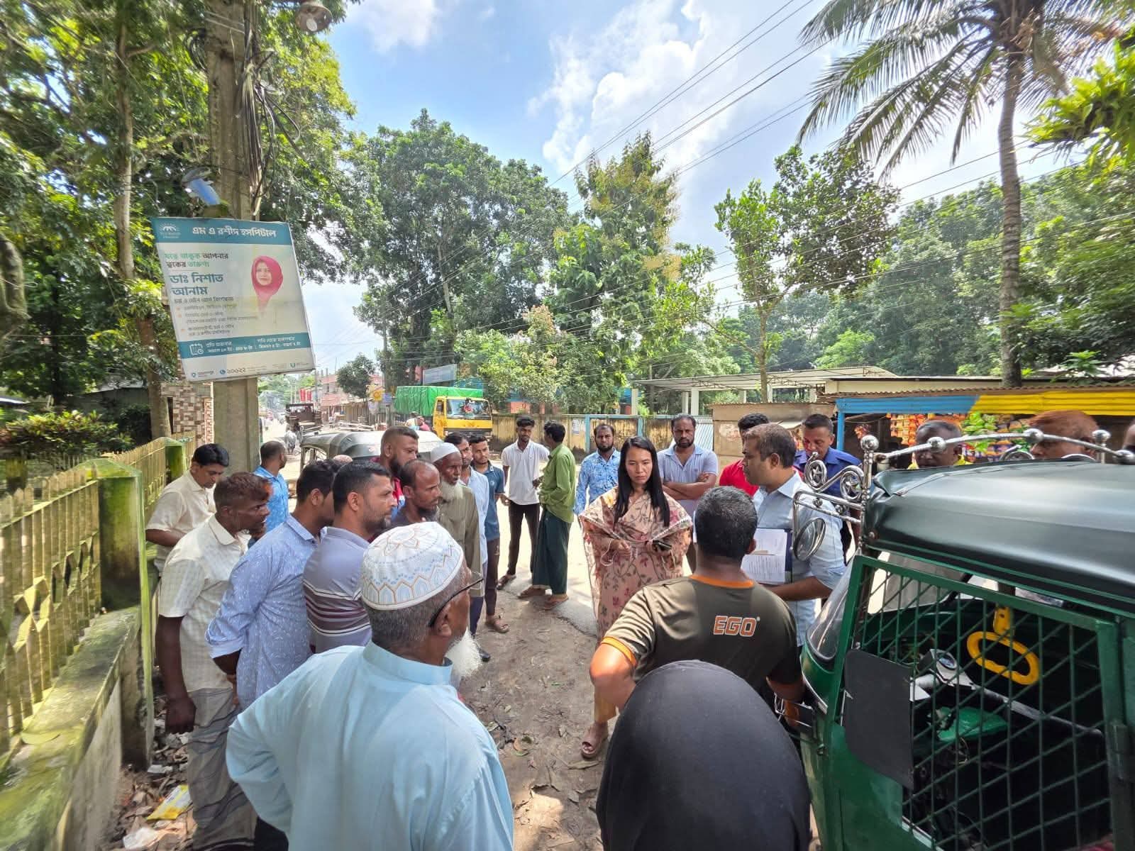 সরিষাবাড়ীতে অতিরিক্ত সিএনজি ভাড়া আদায়, চালককে ১ হাজার টাকা জরিমানা।