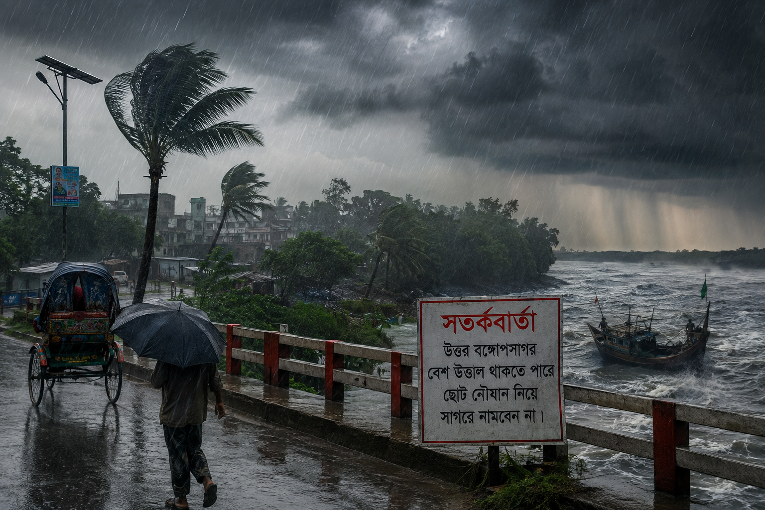 আগামী ৭২ ঘণ্টায় খুলনা, বরিশাল ও চট্টগ্রামে ভারী বৃষ্টির সম্ভাবনা