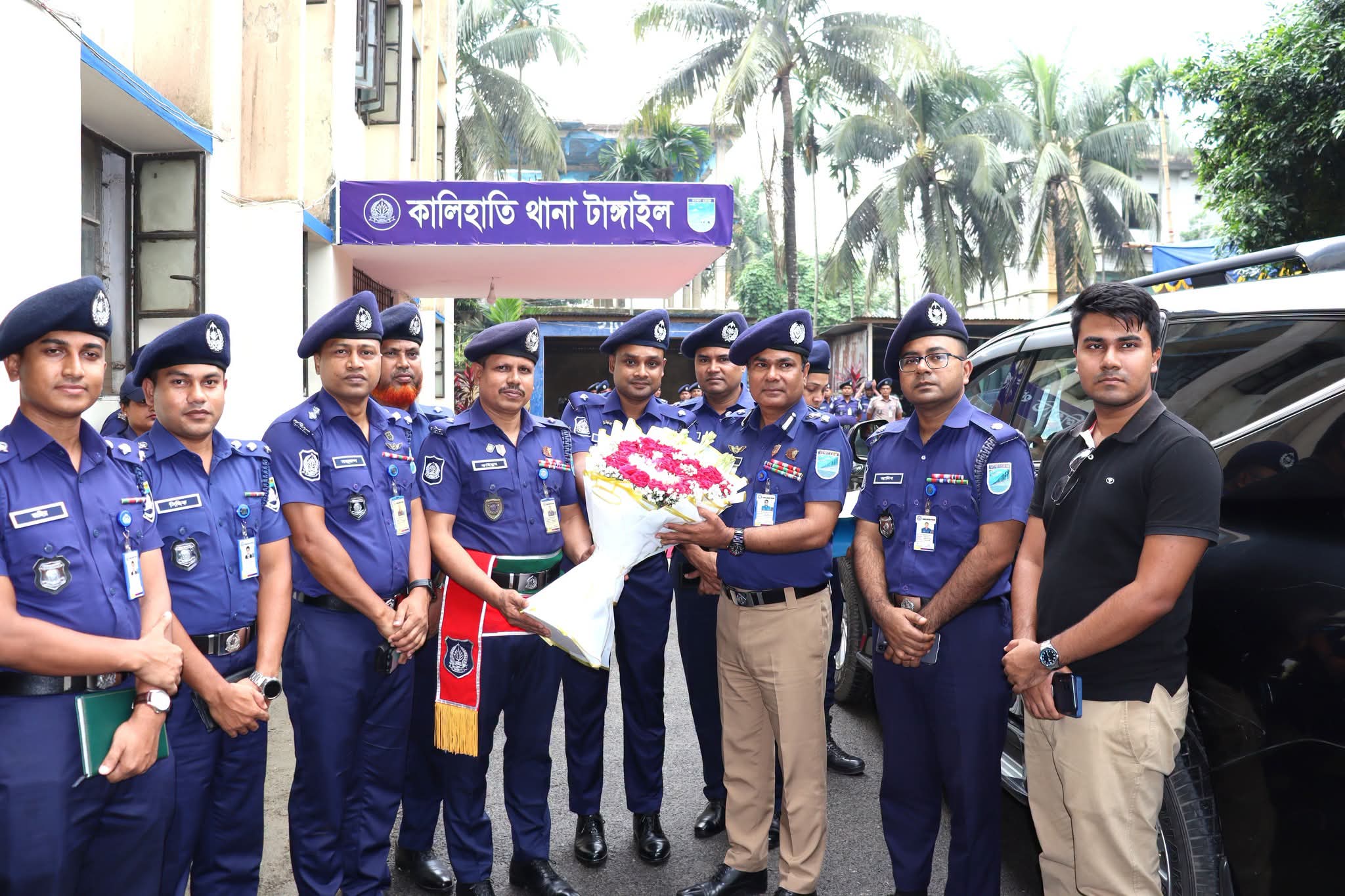 কালিহাতি সার্কেল অফিস ও থানা পরিদর্শন করলেন অ্যাডিশনাল ডিআইজি