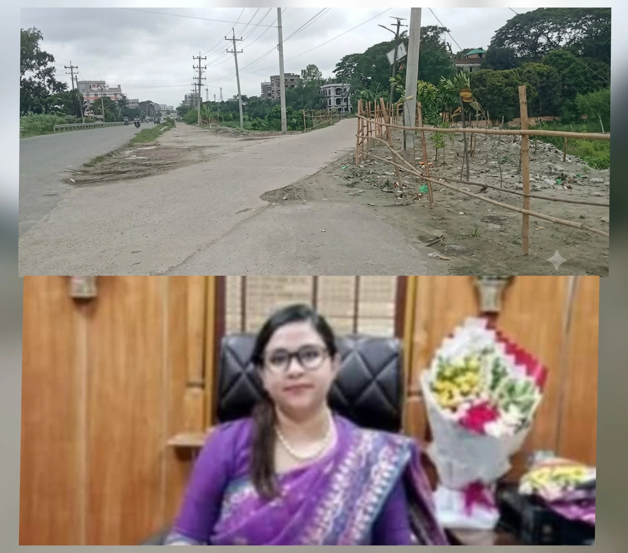 ময়লার ভাগাড় থেকে ফুল-ফলের বাগান শিবপুরে ইউএনওর প্রশংসনীয় উদ্যোগ