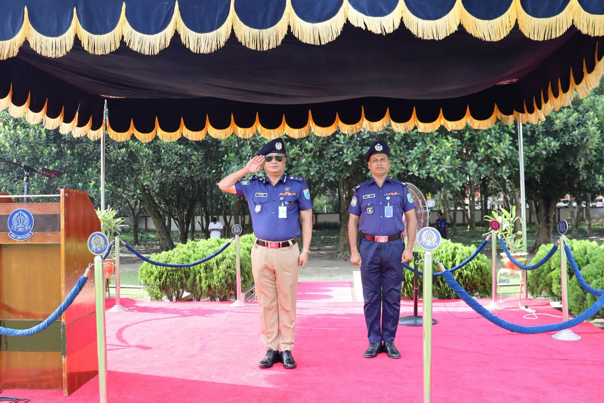 টাঙ্গাইলে জেলা পুলিশের মাস্টার প্যারেড অনুষ্ঠিত
