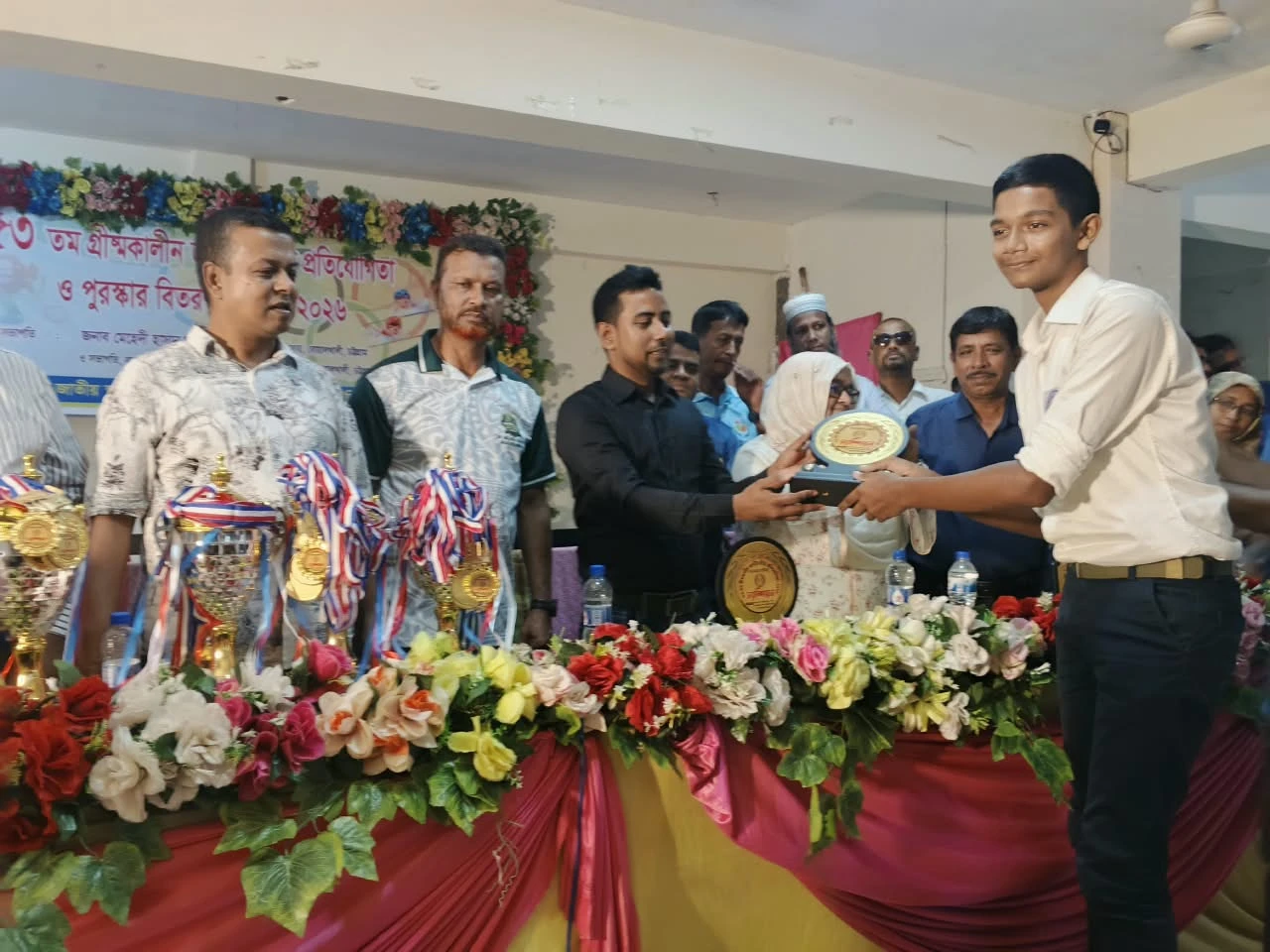 বোয়ালখালীতে ৫৩তম গ্রীষ্মকালীন জাতীয় ক্রীড়া প্রতিযোগিতা, দাবায় প্রথম স্থান করেন স্বপ্নীল