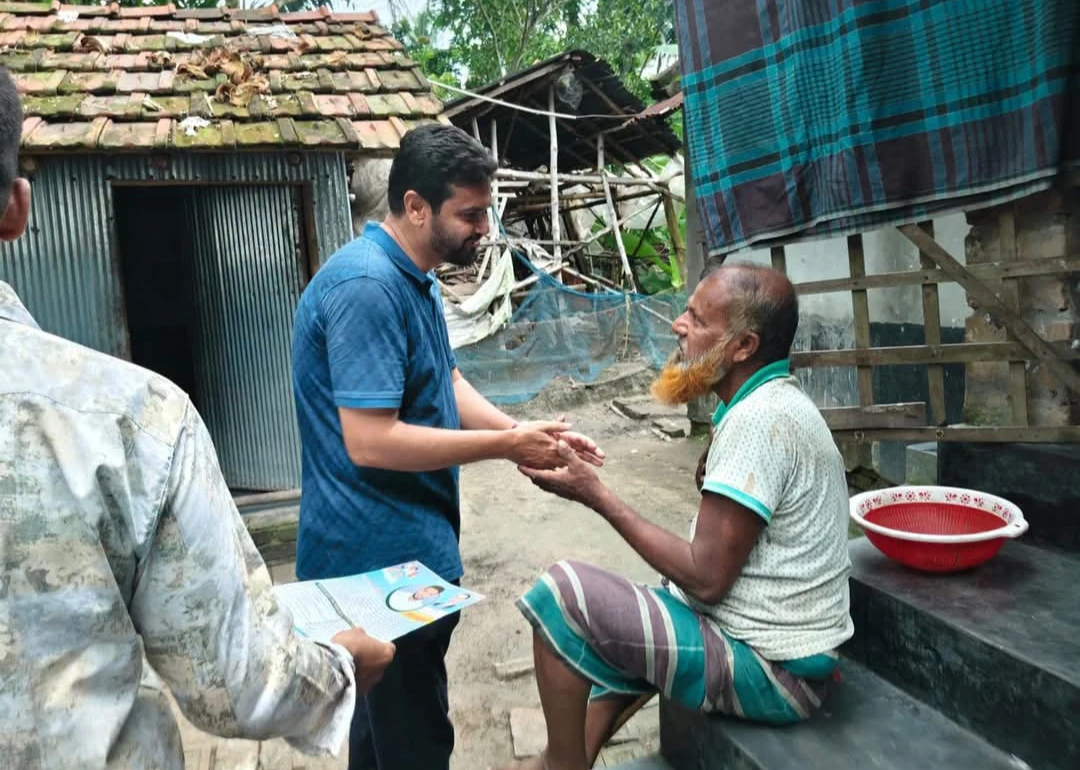মানুষের ভালোবাসায় সিক্ত হয়ে ফিরলেন মেয়র পদপ্রার্থী ইমদাদুল হক ইমদাদ