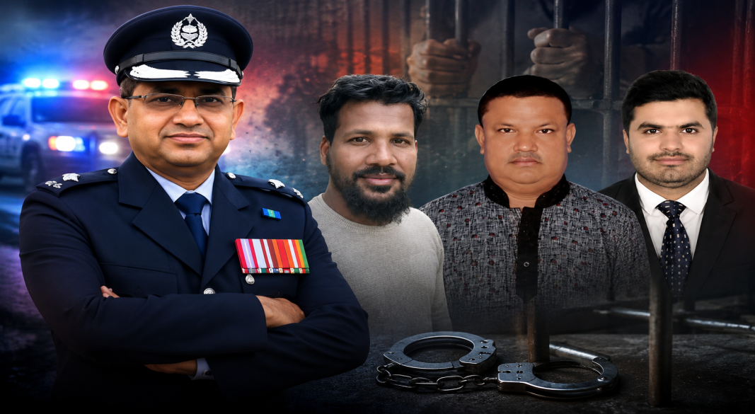 বাহুবলে তিন যুবলীগ-ছাত্রলীগ নেতা গ্রেপ্তার, প্রশংসায় ওসি রুহুল আমিন