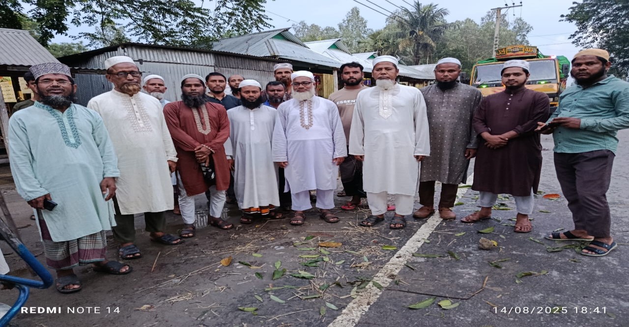গোপালপুরে জনসংযোগে জামায়াত মনোনীত এমপি প্রার্থী মাওলানা হুমায়ুন কবির
