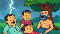 বজ্রপাতে সরিষাবাড়ির কাবারিয়াবাড়িতে আহত ৪ জন, ৩ জনের অবস্থা আশঙ্কাজনক